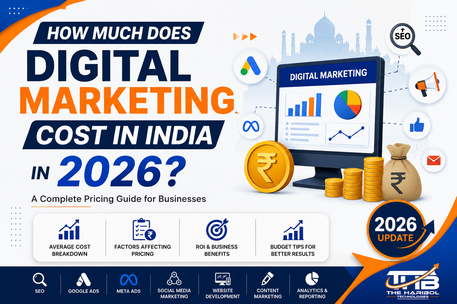 Read more about the article How Much Does Digital Marketing Cost in India in 2026?