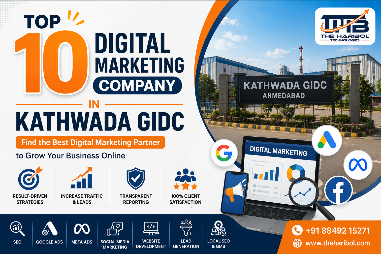 Read more about the article Top 10 Digital Marketing Company in Kathwada GIDC
