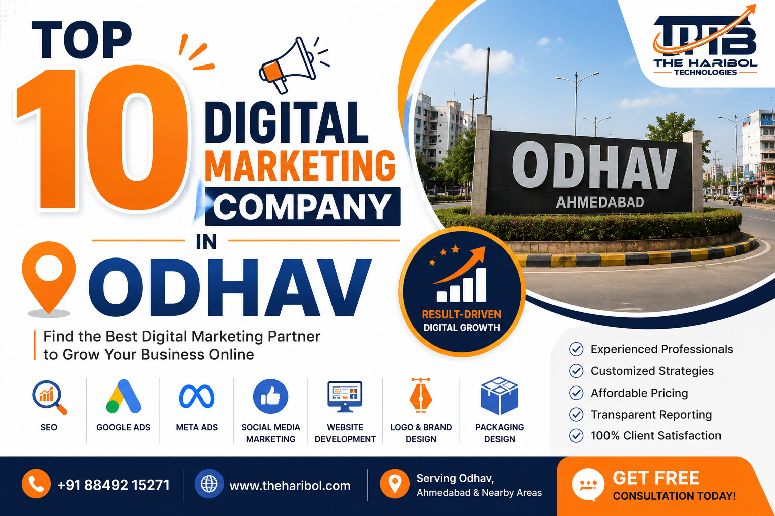 Read more about the article Top 10 Digital Marketing Company in Odhav